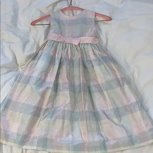 perfectly dressed kids light plaid easter dress